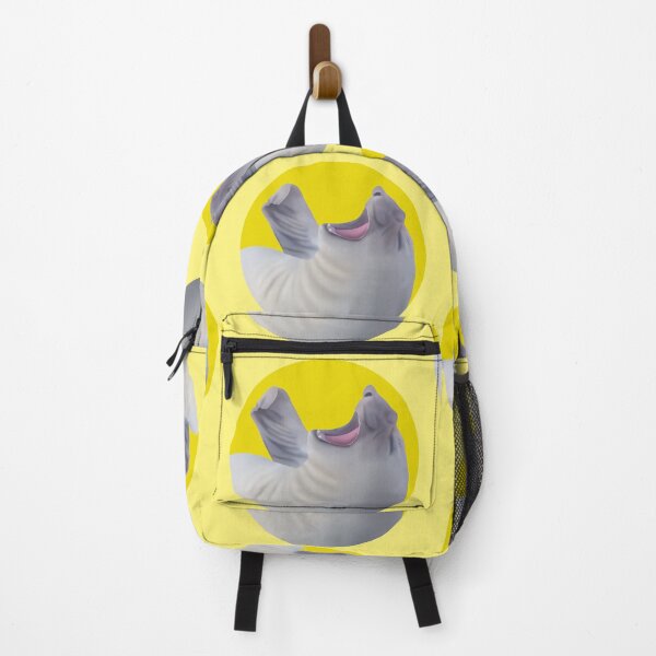 Item preview, Yawning Elephant Seal on Yellow designed and sold by GivernyKate.