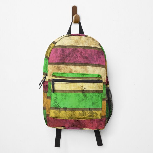 Item preview, Grungy stripes with colorful bars designed and sold by AlbertoRuiZ.