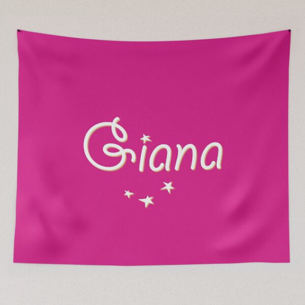 Item preview, My Name is Giana designed and sold by CharlottePlaceArt.