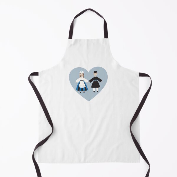 Item preview, Baltic Folk Dolls - on blue heart designed and sold by EmpoweringCr8ive.