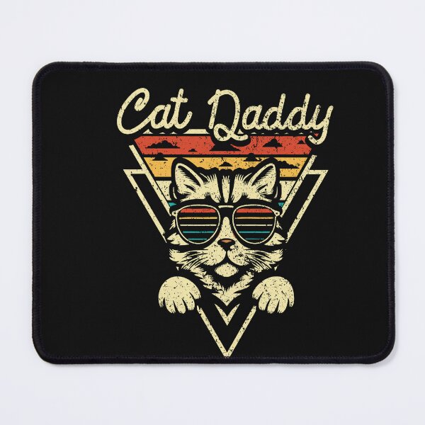 Item preview, Cat Daddy Retro Sunglasses Cat Fur Dad Papa Vintage Cat Dad designed and sold by ArleneRowe.