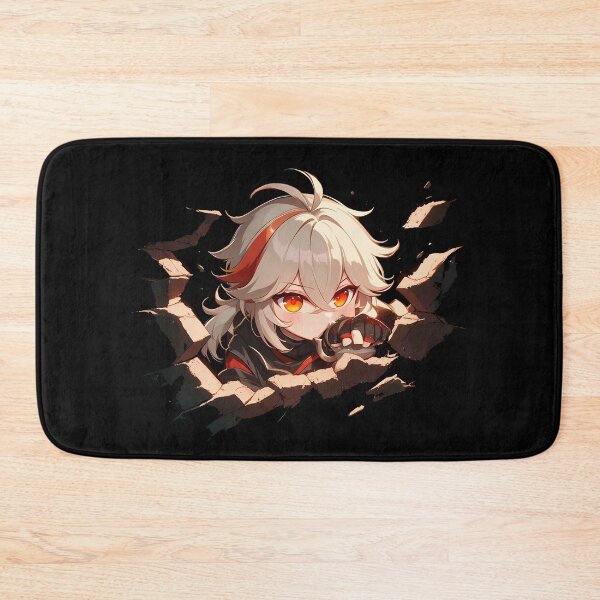Item preview, Kazuha Peeking Through Wall Chibi Style From Genshin Impact Game designed and sold by TorbenKuhano.
