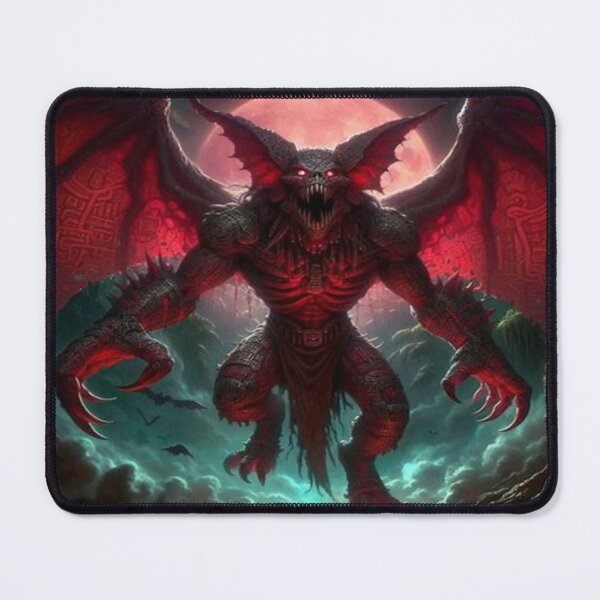 Item preview, Camazotz Maya Bat God - Ancient Mythology Dark Fantasy Monster Art designed and sold by FaresTes.