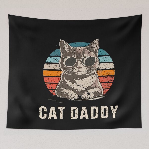 Item preview, Cat Daddy Shirt Men Cat Lover Dad Fathers Day  designed and sold by ArleneRowe.