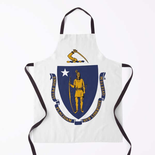 Item preview, Massachusetts flag designed and sold by rheyes.