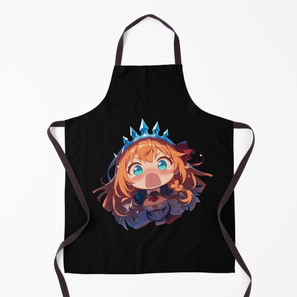 Item preview, Pecorine Peeking Chibi Kawaii Princess Connect Game Anime Girl Design designed and sold by TorbenKuhano.