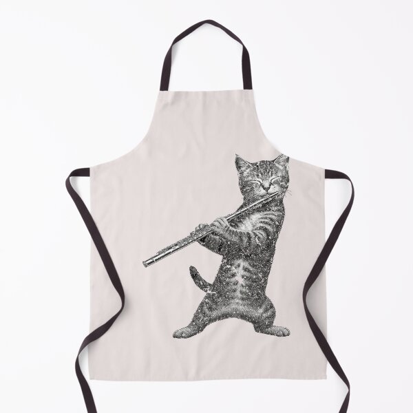 Item preview, Cat Playing Flute Funny Gifts For Cat Lover Cat Mom Cat Dad designed and sold by ArleneRowe.