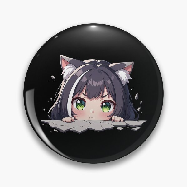 Item preview, Kyaru Peeking Chibi Kawaii Princess Connect Game Anime Girl Design designed and sold by TorbenKuhano.