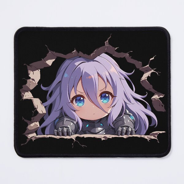 Item preview, Shizuru Peeking Chibi Kawaii Princess Connect Game Anime Girl Design designed and sold by TorbenKuhano.