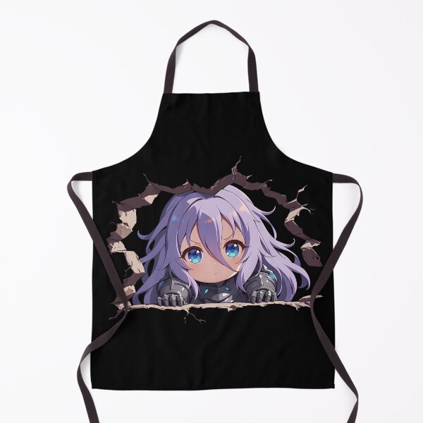 Item preview, Shizuru Peeking Chibi Kawaii Princess Connect Game Anime Girl Design designed and sold by TorbenKuhano.