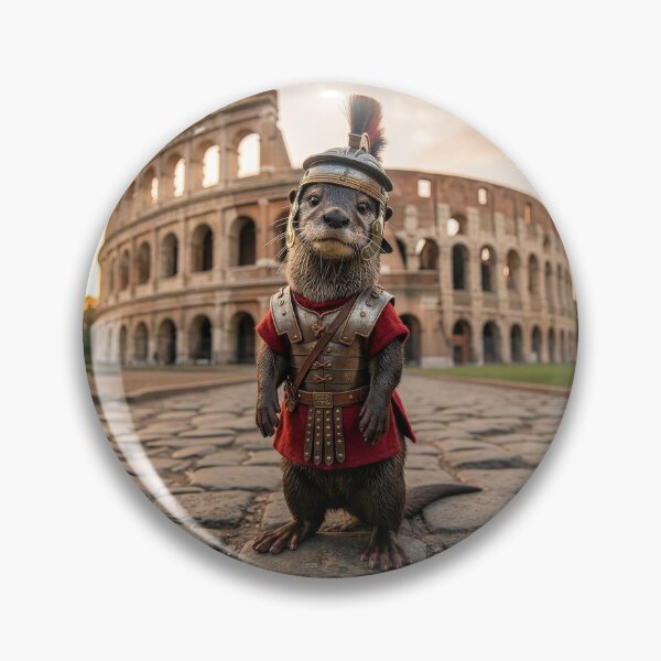 Item preview, Roman Otter Centurion Guards the Coliseum designed and sold by Tridentulus.