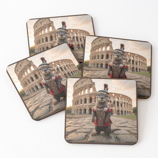 Item preview, Roman Otter Centurion Guards the Coliseum designed and sold by Tridentulus.