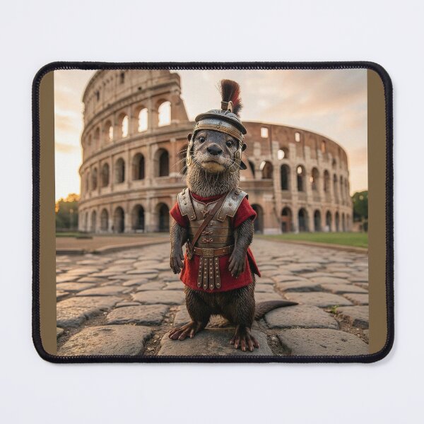 Item preview, Roman Otter Centurion Guards the Coliseum designed and sold by Tridentulus.