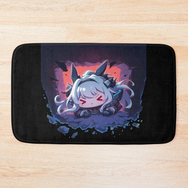 Item preview, Prelude Dawn Skadi Peeking Through Wall Arknights Game Girl Kawaii designed and sold by TorbenKuhano.