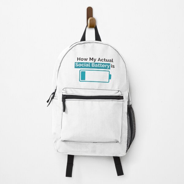 Item preview, How My Actual Social Battery is designed and sold by Beautiful Universe.