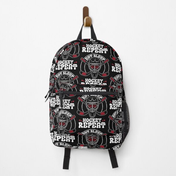 Item preview, Eat Sleep Hockey Repeat Ice Hockey Retro Vintage designed and sold by vaharisanic.