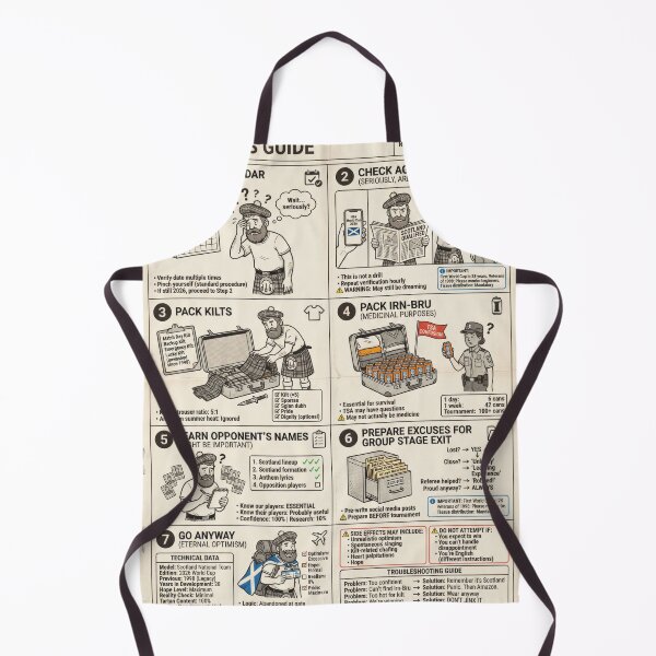 Item preview, Scotland's Beginners Guide To The World Cup designed and sold by FAFCouture.