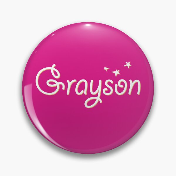 Item preview, My Name is Grayson designed and sold by CharlottePlaceArt.