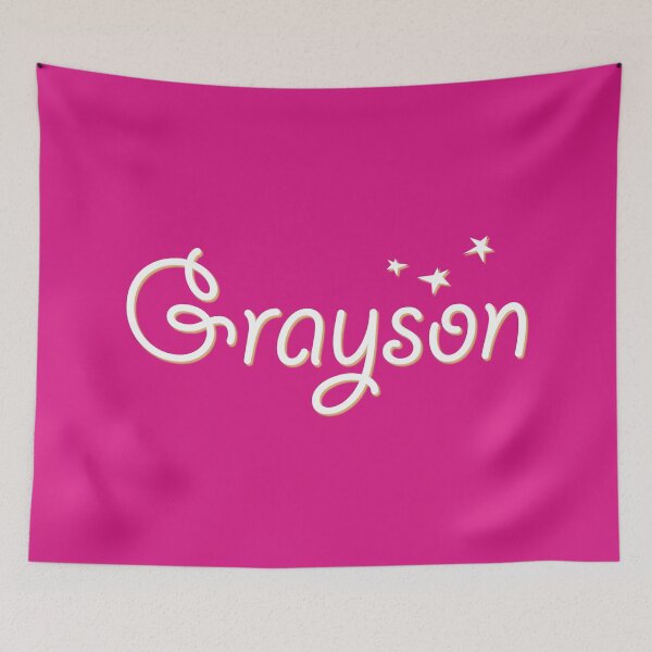 Item preview, My Name is Grayson designed and sold by CharlottePlaceArt.