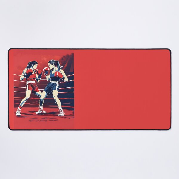 Item preview, women's boxing,  boxers in a fight, bright box, very beautiful girls designed and sold by orthodox-icon.