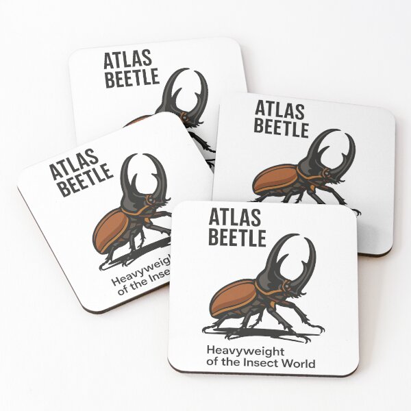 Item preview, Atlas Beetle Power Insect Illustration designed and sold by WildlifeInc.