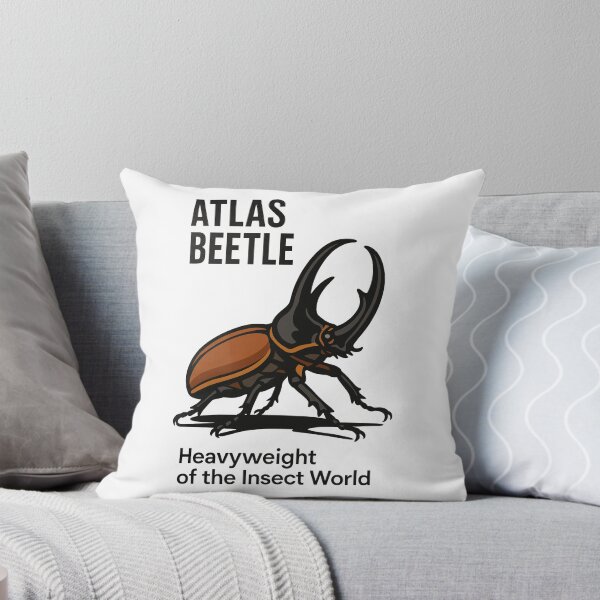 Item preview, Atlas Beetle Power Insect Illustration designed and sold by WildlifeInc.