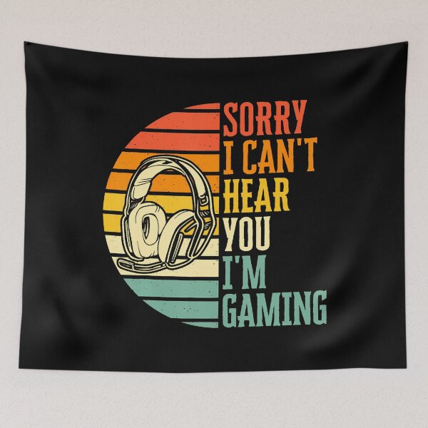 Item preview, Sorry I Can't Hear You I'M Gaming Funny Gamer ns Boys designed and sold by vaharisanic.
