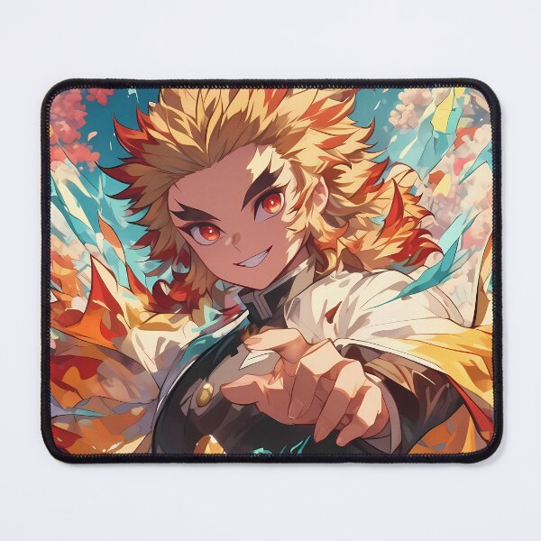 Item preview, Kyojuro Rengoku Demon Slayer Anime Flame Hashira Valor designed and sold by TorbenKuhano.