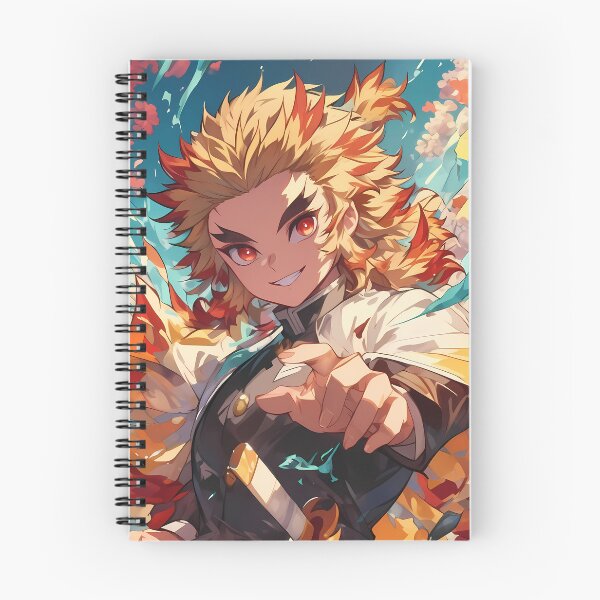 Item preview, Kyojuro Rengoku Demon Slayer Anime Flame Hashira Valor designed and sold by TorbenKuhano.