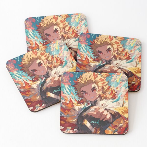 Item preview, Kyojuro Rengoku Demon Slayer Anime Flame Hashira Valor designed and sold by TorbenKuhano.