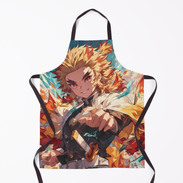 Item preview, Kyojuro Rengoku Demon Slayer Anime Flame Hashira Valor designed and sold by TorbenKuhano.