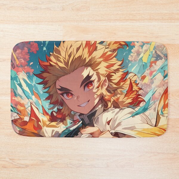 Item preview, Kyojuro Rengoku Demon Slayer Anime Flame Hashira Valor designed and sold by TorbenKuhano.