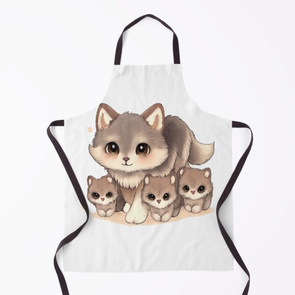 Item preview, Soft Wolf Family – Kawaii Guardian designed and sold by kimkosovo.