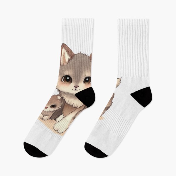 Item preview, Soft Wolf Family – Kawaii Guardian designed and sold by kimkosovo.