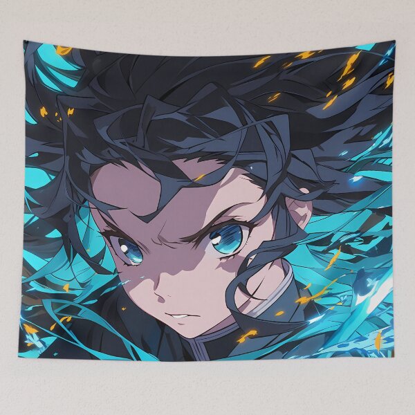 Item preview, Muichiro Tokito Demon Slayer Anime Mist Hashira Ethereal Calm designed and sold by TorbenKuhano.