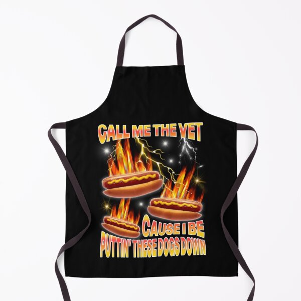 Item preview, Call Me The Vet Cause I Be Funny Hard Hot Dog Meme designed and sold by anouaroh.