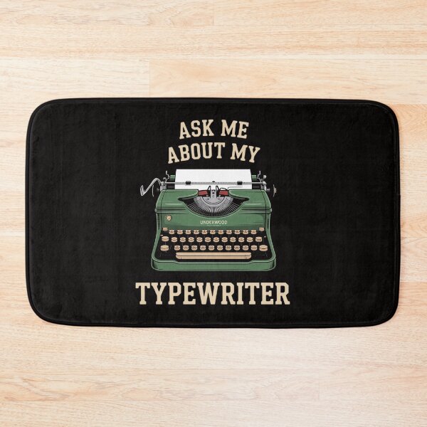 Item preview, Ask Me About my Typewriter Writing Writer Author designed and sold by czechascheledu.