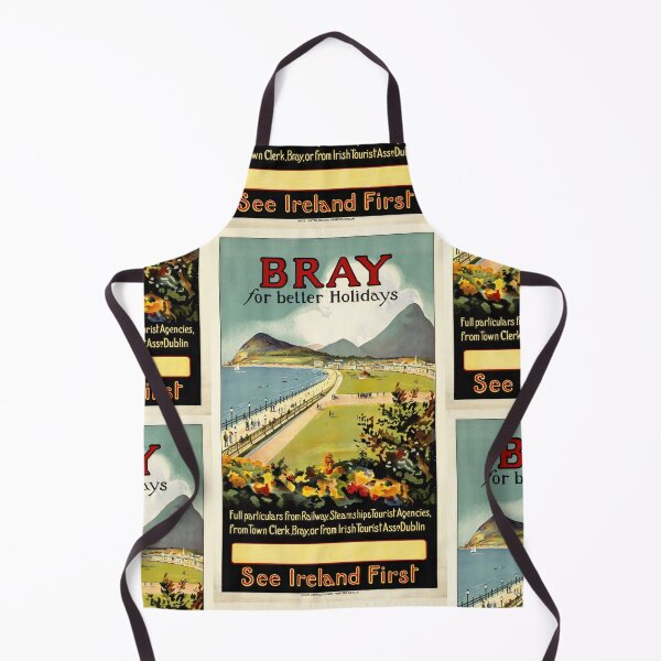 Item preview, Vintage Bray Travel Poster | Ireland Seaside Art | See Ireland First | Early 20th Century Style | Vibrant Coastal Scenev designed and sold by artofuniverse.