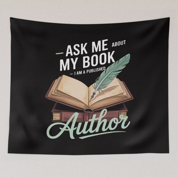 Item preview, Ask Me About My Book I Am A Published Author - Novelist Poet designed and sold by czechascheledu.