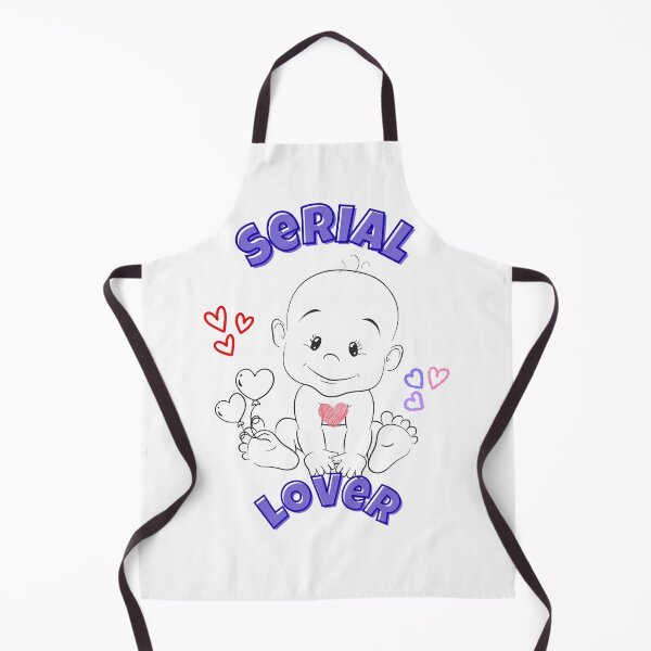 Item preview, Serial Lover Baby onsie and hearts designed and sold by TB-73.