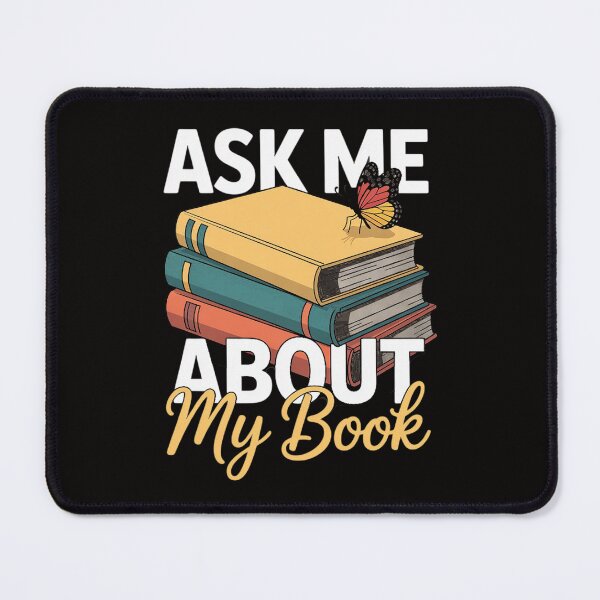Item preview, Ask Me About My Book Author Book Writing Poetry designed and sold by czechascheledu.