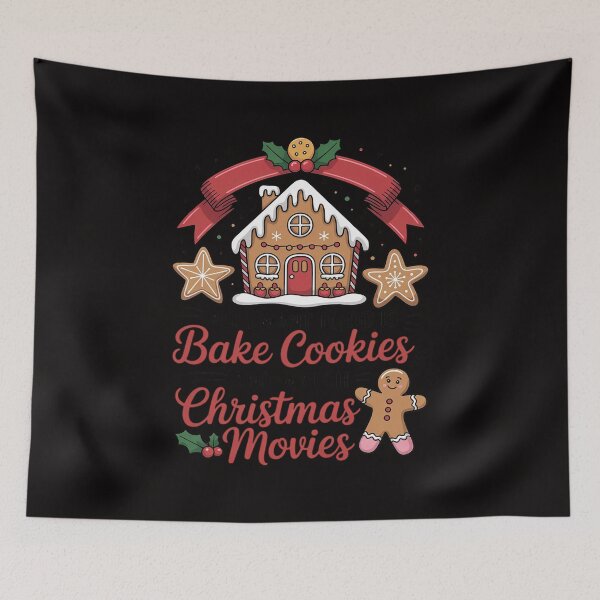 Item preview, All I want to do is bake cookies and watch Christmas Movies designed and sold by czechascheledu.