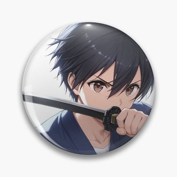 Item preview, Kirito Sword Art Online Focused Anime Kendo Blade Strong Training Scene designed and sold by TorbenKuhano.