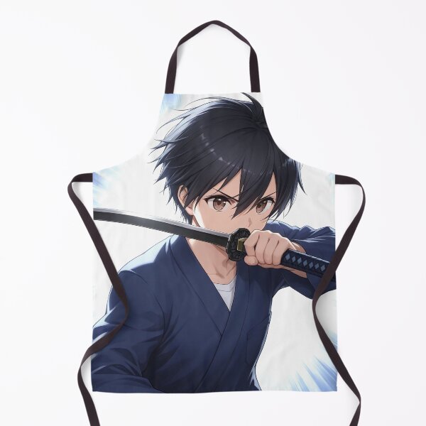 Item preview, Kirito Sword Art Online Focused Anime Kendo Blade Strong Training Scene designed and sold by TorbenKuhano.
