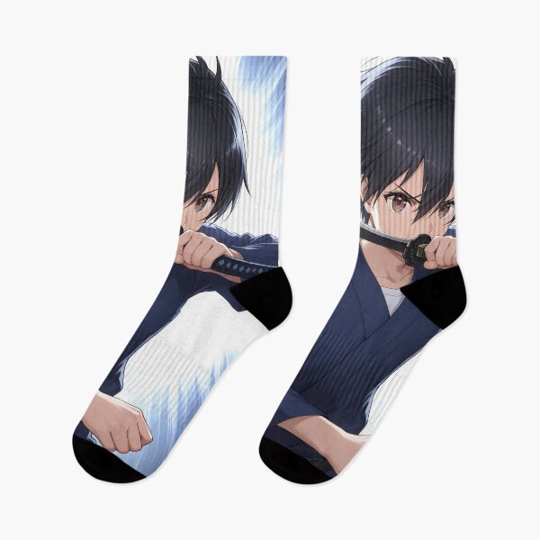 Item preview, Kirito Sword Art Online Focused Anime Kendo Blade Strong Training Scene designed and sold by TorbenKuhano.