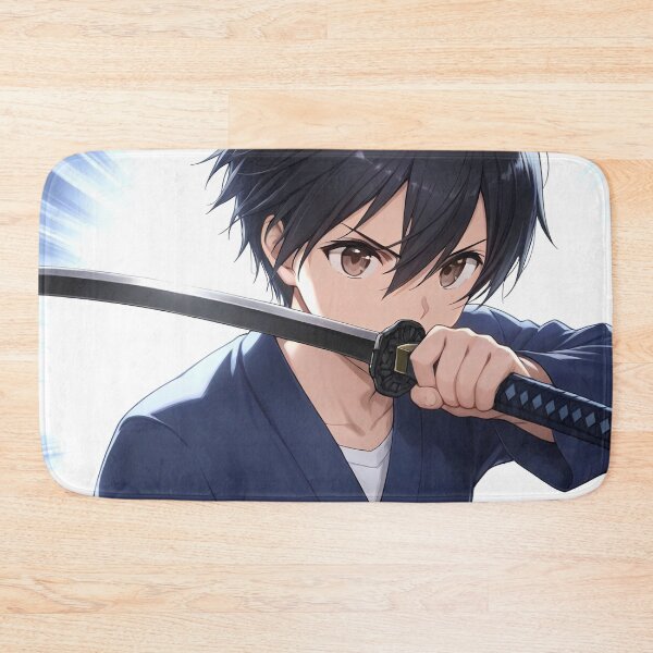 Item preview, Kirito Sword Art Online Focused Anime Kendo Blade Strong Training Scene designed and sold by TorbenKuhano.