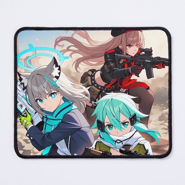 Item preview, Dynamic Sinon Sword Art Online Anime Girl Waifu Battle Action Scene designed and sold by TorbenKuhano.