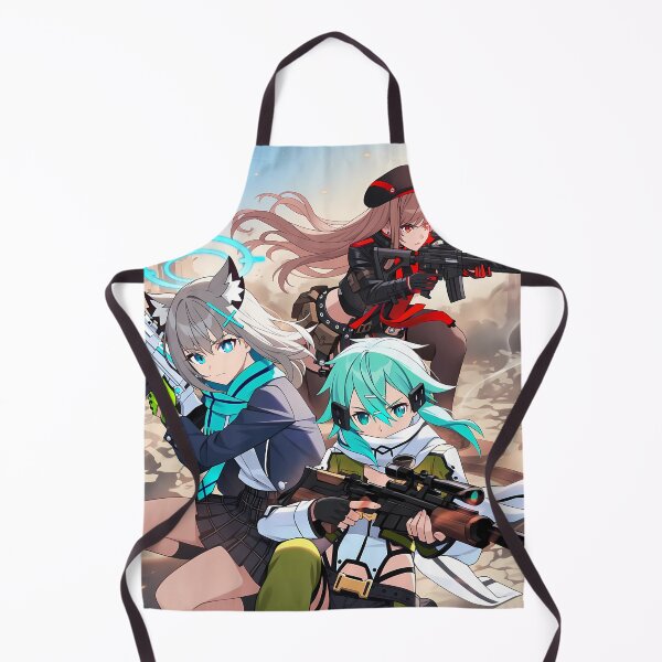 Item preview, Dynamic Sinon Sword Art Online Anime Girl Waifu Battle Action Scene designed and sold by TorbenKuhano.
