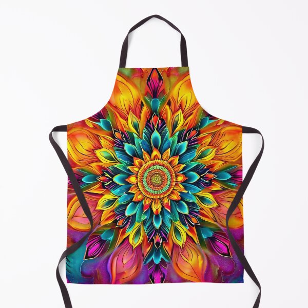 Item preview, Colorful floral patterns in mandala style designed and sold by Mianku | Für das Leben.