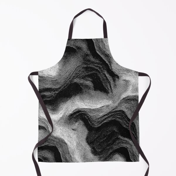 Item preview, Topographic Noise – Abstract Monochrome Texture designed and sold by Equinox-Ds.